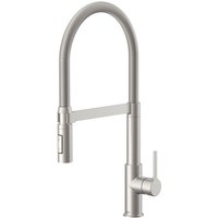 LENZ Küchenarmatur »ALUNA«, 3/8", Messing, edelstahlfarben - silberfarben LENZ Küchenarmatur »ALUNA«, 3/8", Messing, edelstahlfarben - silberfarben von LENZ