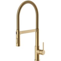 LENZ Küchenarmatur »ALUNA«, 3/8", Messing, goldfarben LENZ Küchenarmatur »ALUNA«, 3/8", Messing, goldfarben von LENZ