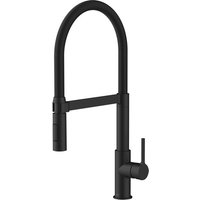 LENZ Küchenarmatur »ALUNA«, 3/8", Messing, schwarz-matt von LENZ