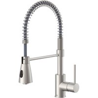 LENZ Küchenarmatur »KALANI«, 3/8", Messing, edelstahlfarben - silberfarben LENZ Küchenarmatur »KALANI«, 3/8", Messing, edelstahlfarben - silberfarben von LENZ