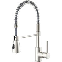 LENZ Küchenarmatur »KALANI«, 3/8", Messing, nickel-matt - silberfarben LENZ Küchenarmatur »KALANI«, 3/8", Messing, nickel-matt - silberfarben von LENZ