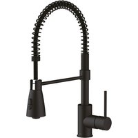LENZ Küchenarmatur »KALANI«, 3/8", Messing, schwarz-matt von LENZ