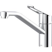 LENZ Küchenarmatur »MILA«, 3/8", Messing, chromfarben - silberfarben von LENZ