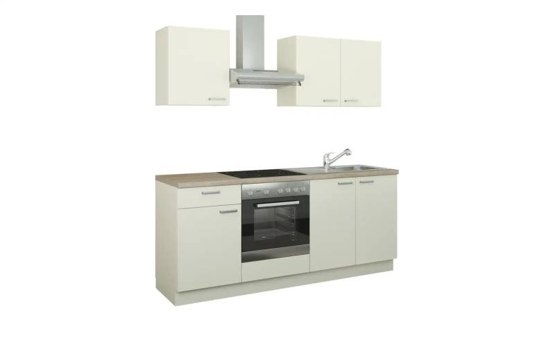 Küchenzeile mit Elektrogeräten  Binz ¦ creme ¦ Maße (cm): B: 200 Küchen-online > Küchenblöcke mit E-Geräten - Höffner