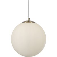 Kugel Hängelampe Glas Metall in Messing Ø24 cm blendarm von 121004