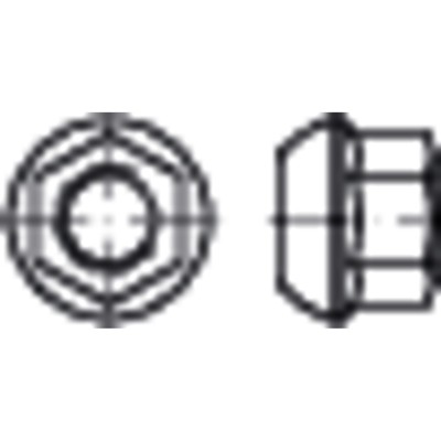 Kugelbundmuttern Form A, DIN74361 Stahl  8 blank AM18 x1,5 SW24 von Nobrand