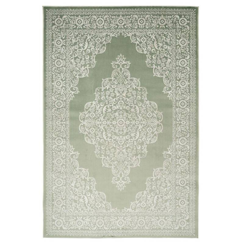 Kukoon Rugs WEBTEPPICH Grün