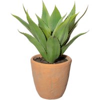 Kunstpflanze Agave grün Kunststoff B/H/L: ca. 20x40x20 cm von XXXL