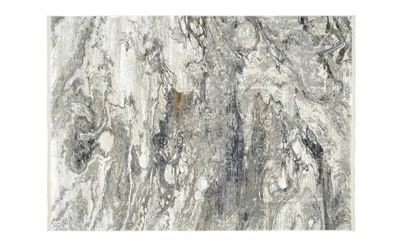 meinTeppich Kurzflorteppich  Palermo ¦ grau ¦ Synthetische Fasern ¦ Maße (cm): B: 67 H: 0,8 Teppiche > Wohnteppiche - Höffner