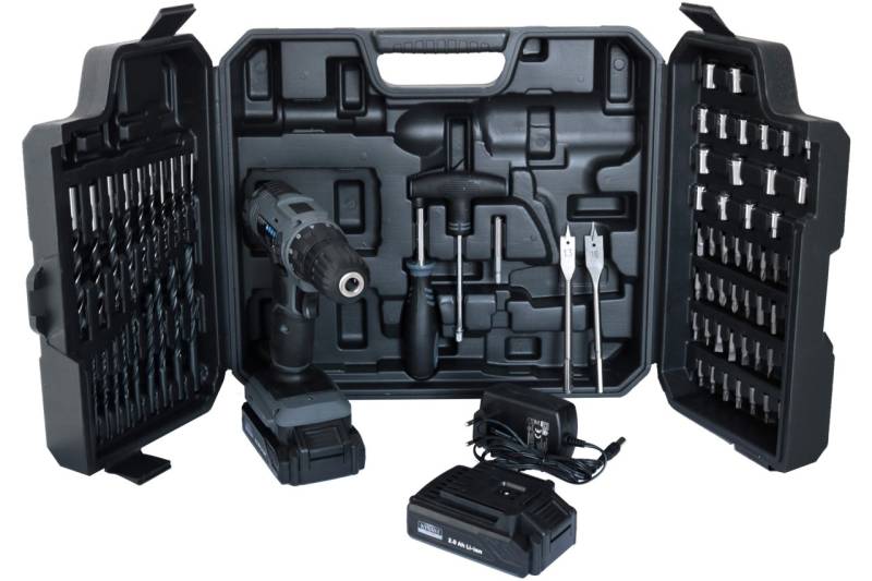 Kynast Akku Bohrschrauber Set 20V Lithium 79 tlg. mit Koffer