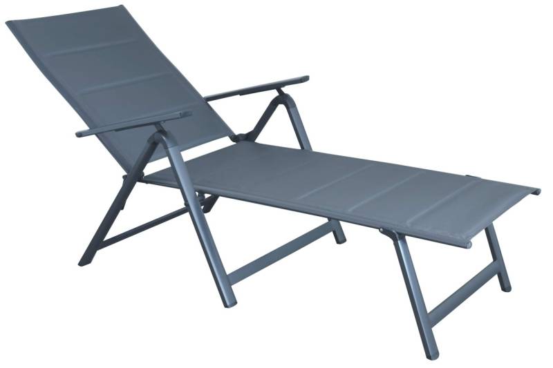 Kynast Comfort Relax Klappliege Aluminum dunkelgrau /grau