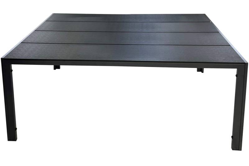 Kynast Gartentisch Aluminium 150 x 90 cm Nonwood anthrazit/schwarz