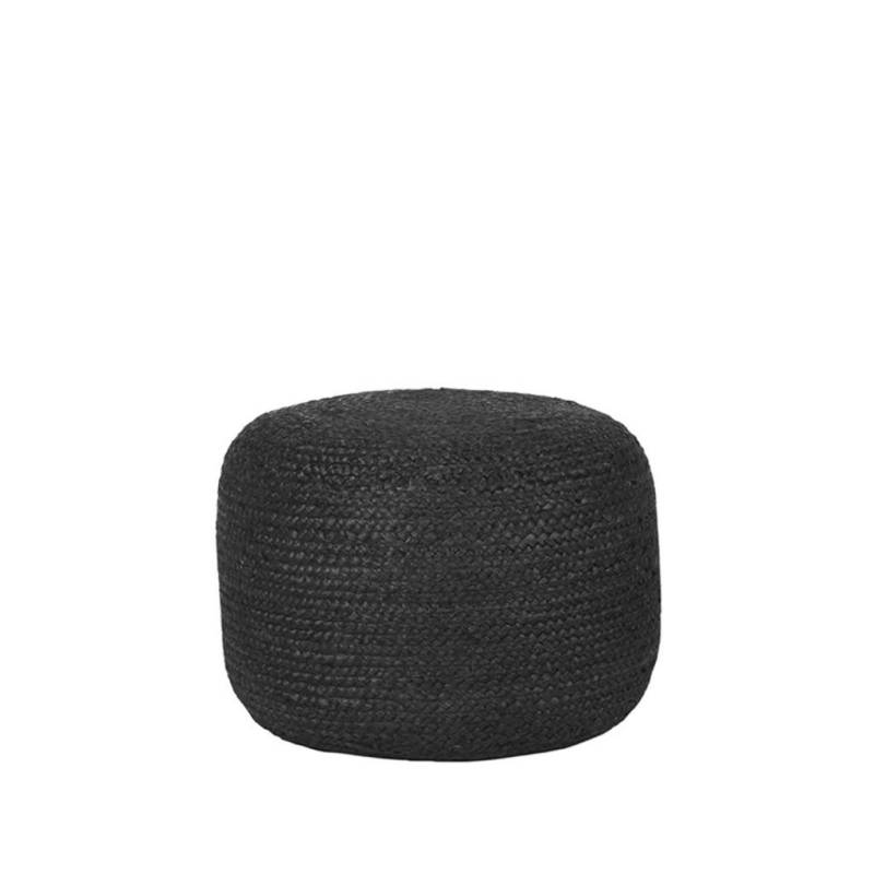 LABEL51 POUF Schwarz
