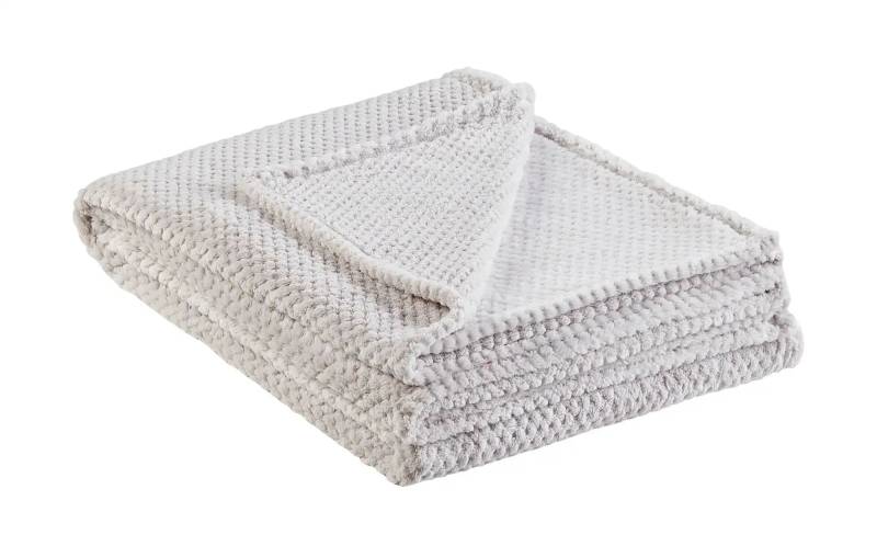 como Coralfleecedecke  Mia ¦ grau ¦ Synthetik ¦ Maße (cm): B: 150 Heimtextilien > Kuscheldecken - Möbel Kraft