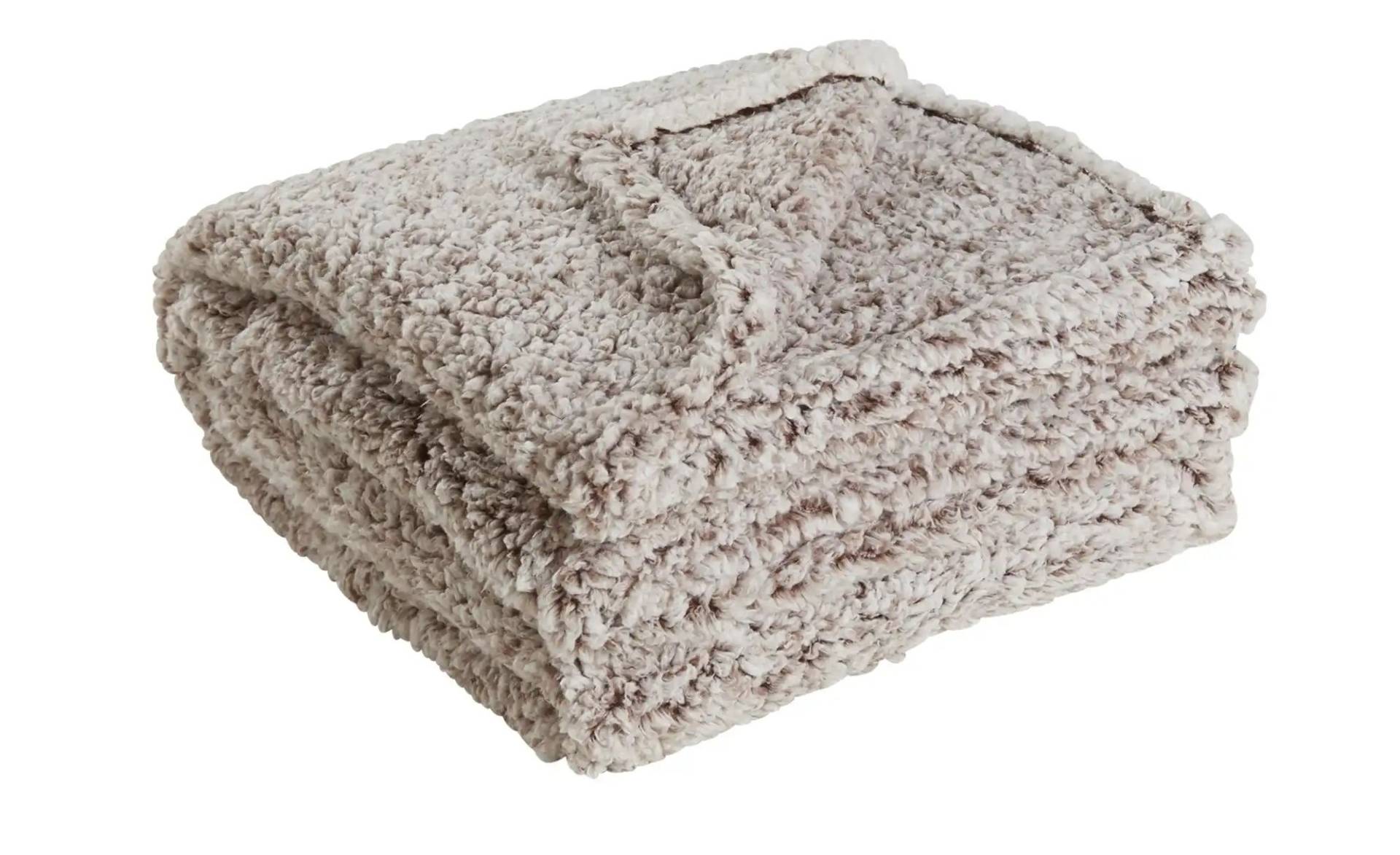 como Fleecedecke  Teddy Decke  ¦ braun ¦ Synthetik ¦ Maße (cm): B: 150 Heimtextilien > Kuscheldecken - Möbel Kraft