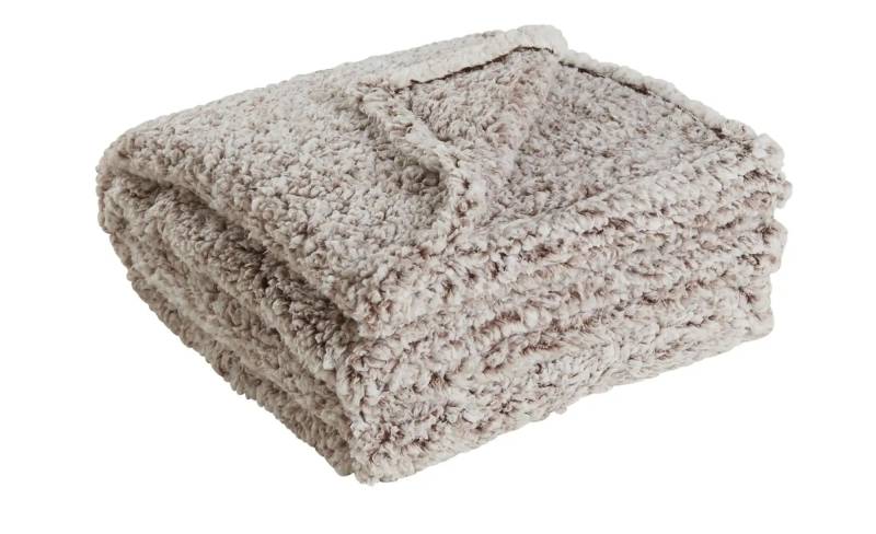 como Fleecedecke  Teddy Decke  ¦ braun ¦ Synthetik ¦ Maße (cm): B: 150 Heimtextilien > Kuscheldecken - Möbel Kraft