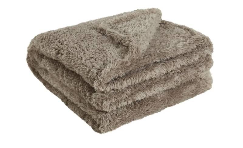 como Fleecedecke  Teddy ¦ braun ¦ Synthetik ¦ Maße (cm): B: 150 Dekokissen & Decken > Kuscheldecken & Wohndecken - Höffner