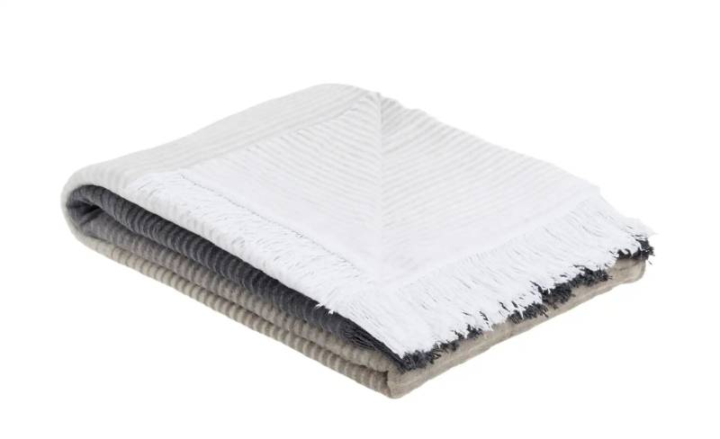 como Jacquard-Decke  Flow ¦ grau ¦ Maße (cm): B: 150 Dekokissen & Decken > Tagesdecken & Bettüberwürfe - Höffner