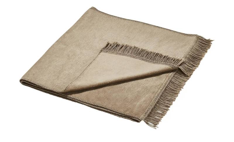como Sesselläufer  Uni ¦ beige ¦ Maße (cm): B: 50 Bettwaren > Tagesdecken & Bettüberwürfe - Möbel Kraft
