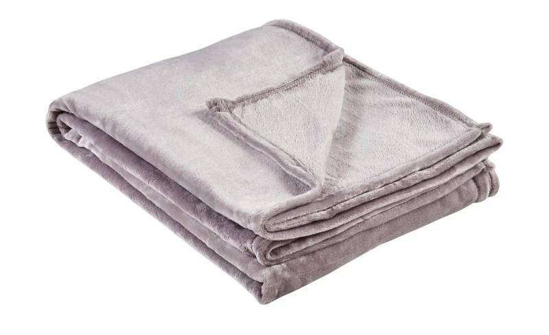 como Soft Flauschdecke  Mirabelle ¦ grau ¦ Synthetik ¦ Maße (cm): B: 150 Dekokissen & Decken > Kuscheldecken & Wohndecken - Höffner