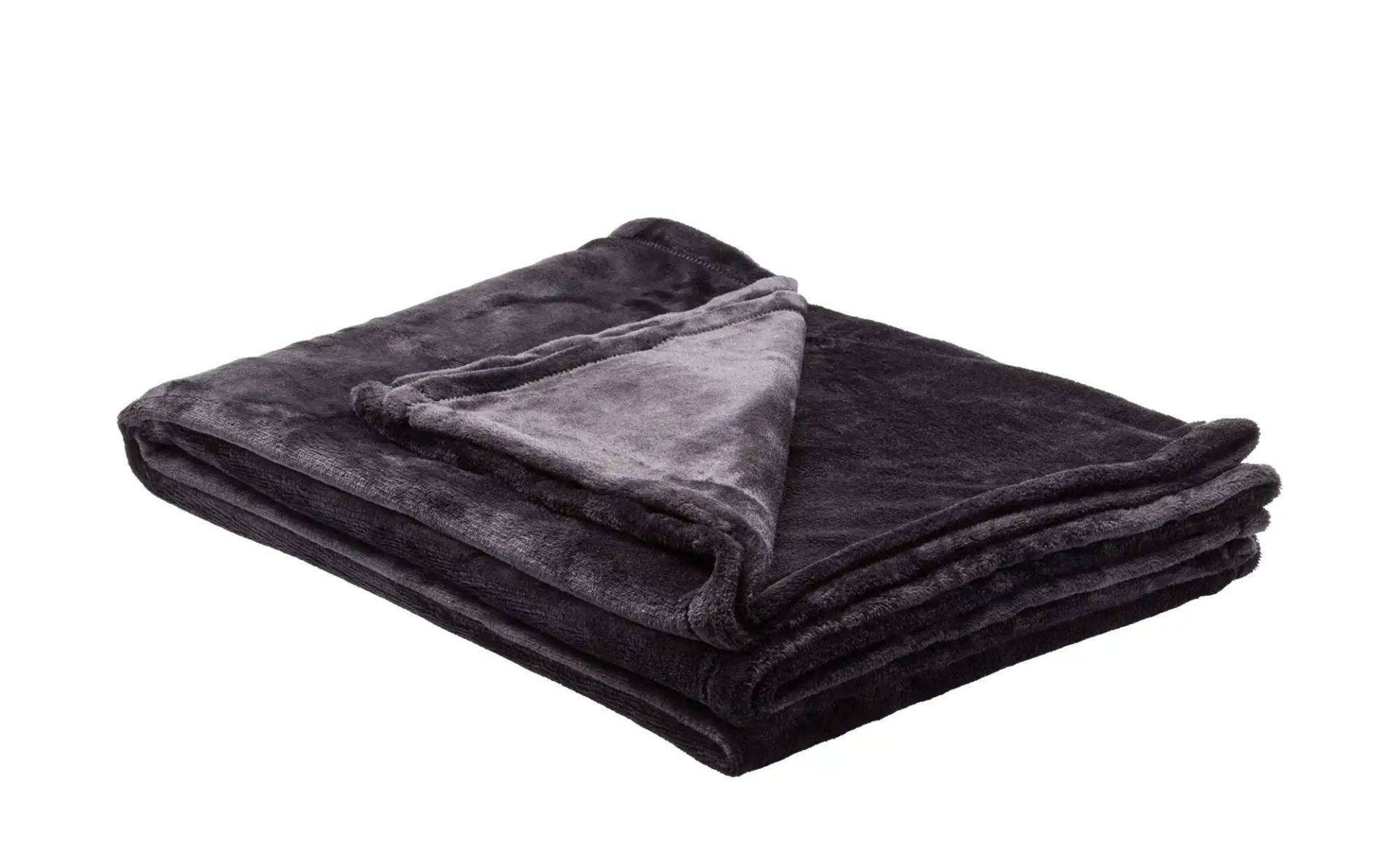 como Soft Flauschdecke  Mirabelle ¦ schwarz ¦ Synthetik ¦ Maße (cm): B: 150 Heimtextilien > Kuscheldecken - Möbel Kraft