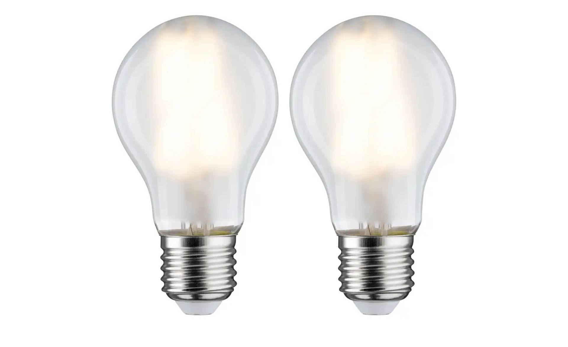 LED 2-er Pack AGL E27/7W   ¦ weiß ¦ Maße (cm): H: 10,6  Ø: 6.0 Lampen & Leuchten > Innenleuchten > Leuchtmittel - Möbel Kraft