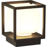 LED Außenleuchte IP54 Schwarz Weiß 15 cm 3000 K klein LED Außenleuchte IP54 Schwarz Weiß 15 cm 3000 K klein von Searchlight