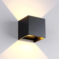 Led Außenwandleuchte 12W mit Bewegungsmelder 3000K Außenwandleuchte IP65 Wandleuchte mit verstellbarem Abstrahlwinkel nach oben/unten von START