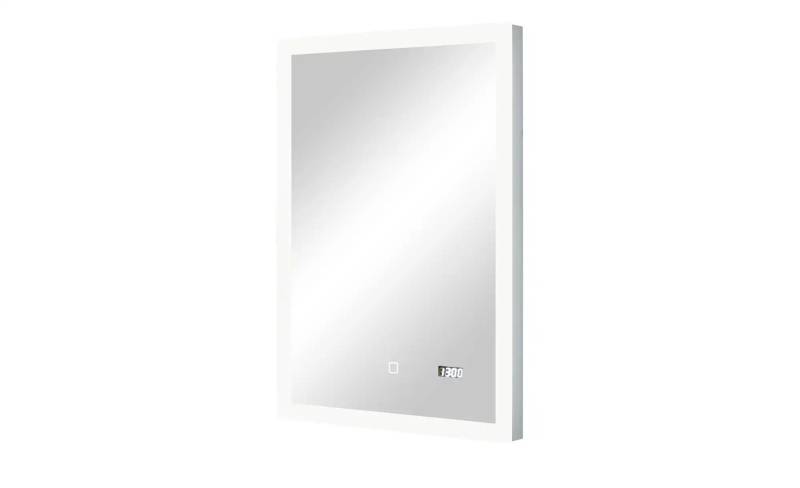 Badspiegel   ¦ Glas,Metall ¦ Maße (cm): B: 50 H: 70 T: 3.0 Schränke > Badschränke > Badezimmerspiegel - Möbel Kraft