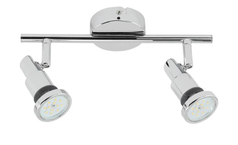 LED-Badspot  2-flammig  chrom   ¦ silber ¦ Maße (cm): B: 8 H: 12,3 Lampen & Leuchten > LED-Leuchten > LED-Wandleuchten - Möbel Kraft