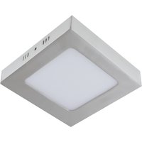 LED Deckenlampe 4000 K B: 12 cm Chrom matt Weiß von Strühm