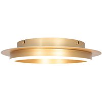 LED Deckenlampe Metall Kunststoff in Gold B:32 cm Ring von Steinhauer BV (light+building)
