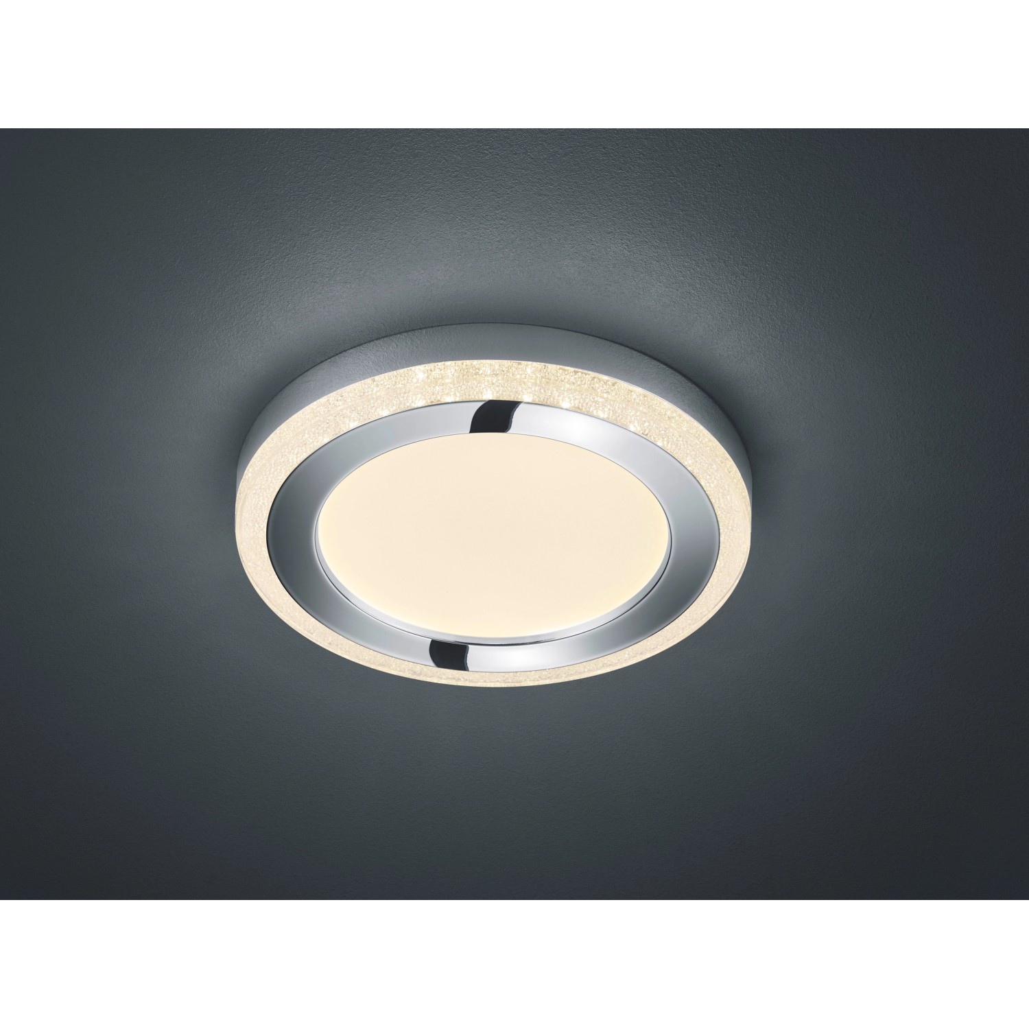 LED-Deckenlampe Slide Weiß 2-flammig 16 W 1600 lm warmweiß von -
