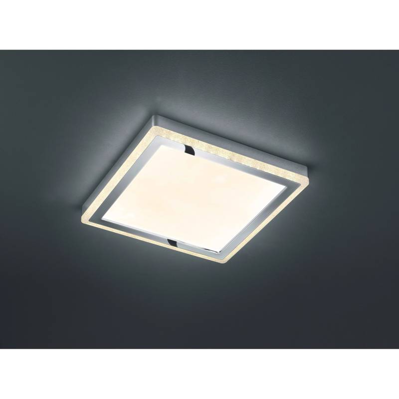 LED-Deckenlampe Slide Weiß 2-flammig 20 W 2000 lm warmweiß von -