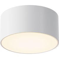 LED Deckenlampe außen Aluminium IP65 D: 12 cm Weiß rund von Maytoni