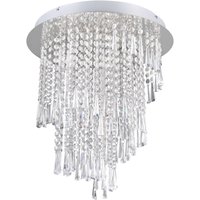 LED Deckenlampe mit Fernbedienung dimmbar Acryl Ø45 cm von Trio