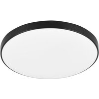 LED-Deckenleucht 18Watt Ø 27cm Kunststoff Schwarz