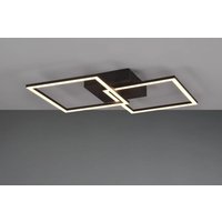 LED-Deckenleuchte 20Watt Metall Schwarz Matt