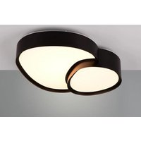 LED-Deckenleuchte 21W Matt 1 Stück Metall Schwarz