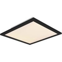 LED-Deckenleuchte ⌀29cm Metall Schwarz / Weiß