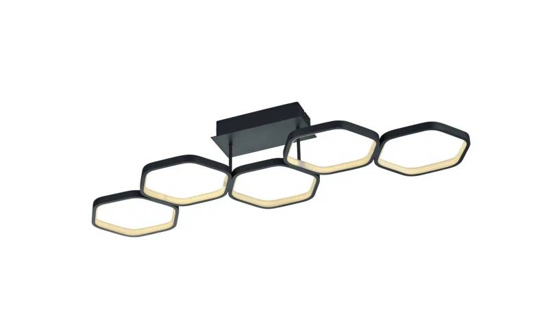 LED-Deckenleuchte  4-flammig  grau   ¦ grau ¦ Maße (cm): B: 90 H: 15 T: 30.0 Lampen & Leuchten > Deckenleuchten - Höffner