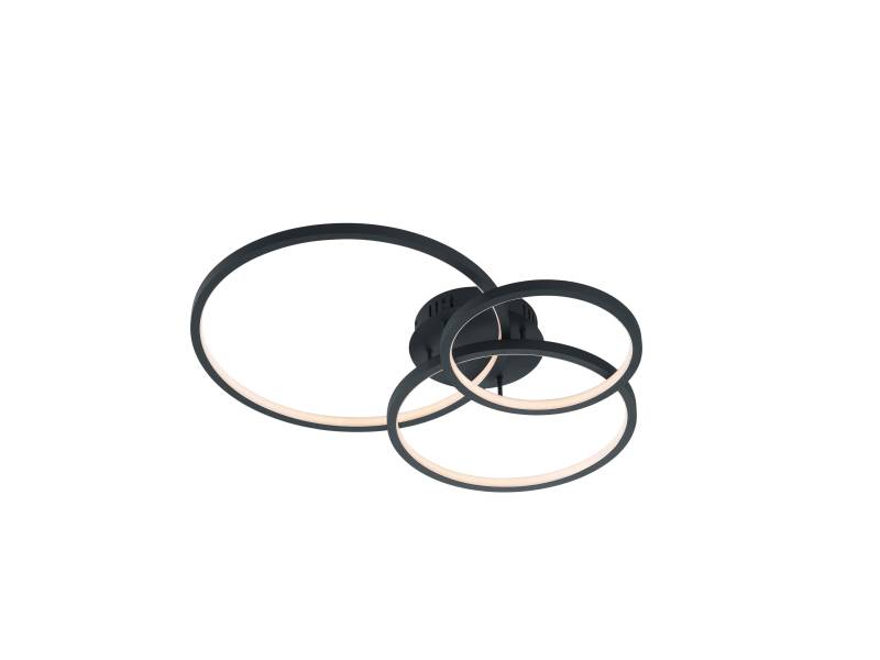 LED-Deckenleuchte Aaron Wiz / Smart in Anthrazit max. 36W Deckenlampe