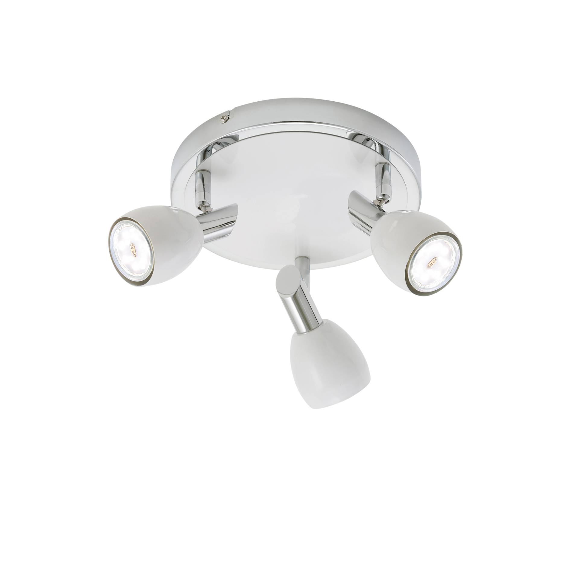 toom LED-Deckenleuchte 'Alice' silbern 3-flammig Ø 21 cm toom LED-Deckenleuchte 'Alice' silbern 3-flammig Ø 21 cm von toom
