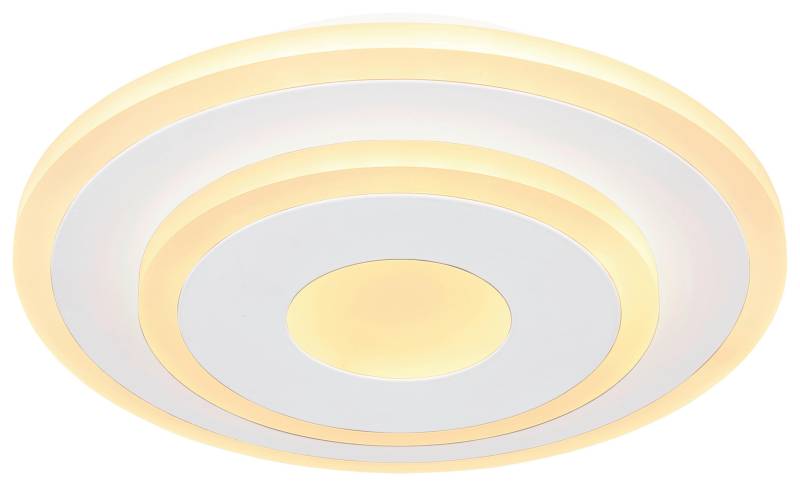 LED-Deckenleuchte Bizulo Opal/Weiß max. 12 Watt Deckenlampe