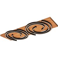 LED Deckenleuchte Holz Aluminium Natur Schwarz L:70 cm LED Deckenleuchte Holz Aluminium Natur Schwarz L:70 cm von Eco-Light