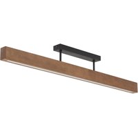 LED Deckenleuchte Holz Metall 3000 K warmweiß 2807 lm 96 cm von TK Lighting