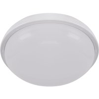 LED Deckenleuchte IP54 außen Feuchtraum Ø 16,5 cm klein Weiß von Strühm