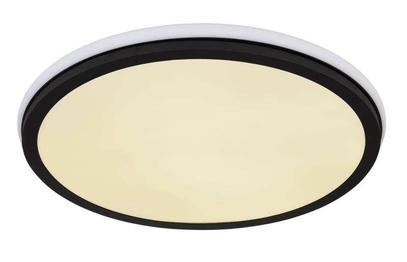 LED-Deckenleuchte Jaxxi Opal/Schwarz max. 40 Watt Deckenlampe