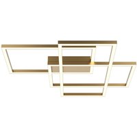 LED Deckenleuchte Metall in Gold 4300 lm Modern TANJA von Maytoni
