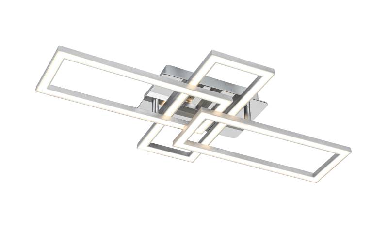 LED-Deckenleuchte Omie Silber-/Chromfarben max.24Watt Deckenlampe